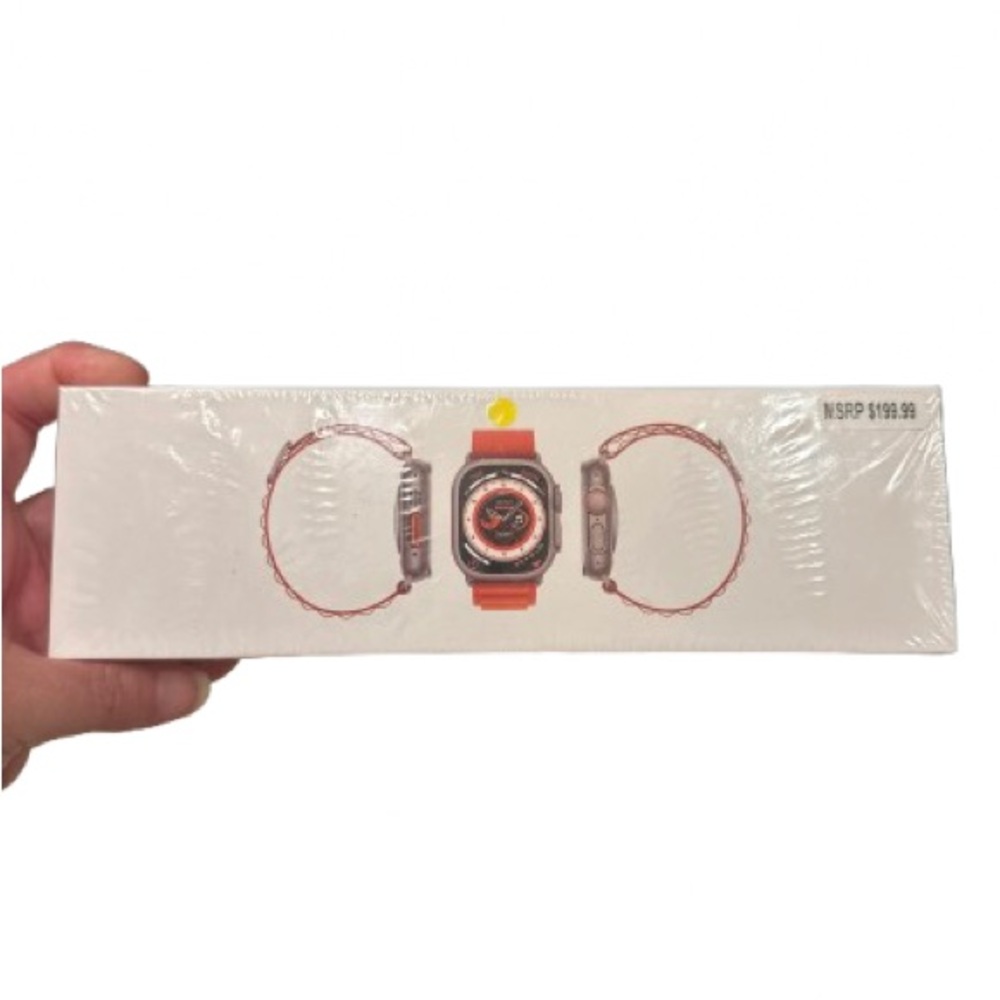 Innovative Smartwatch with Orange Strap